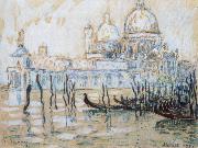 Paul Signac grand canal venice oil painting
